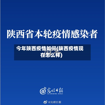 今年陕西疫情如何(陕西疫情现在怎么样)-第1张图片